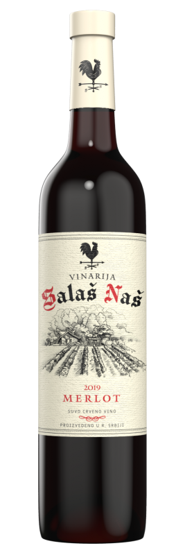 Merlot Vinarija Salaš Naš